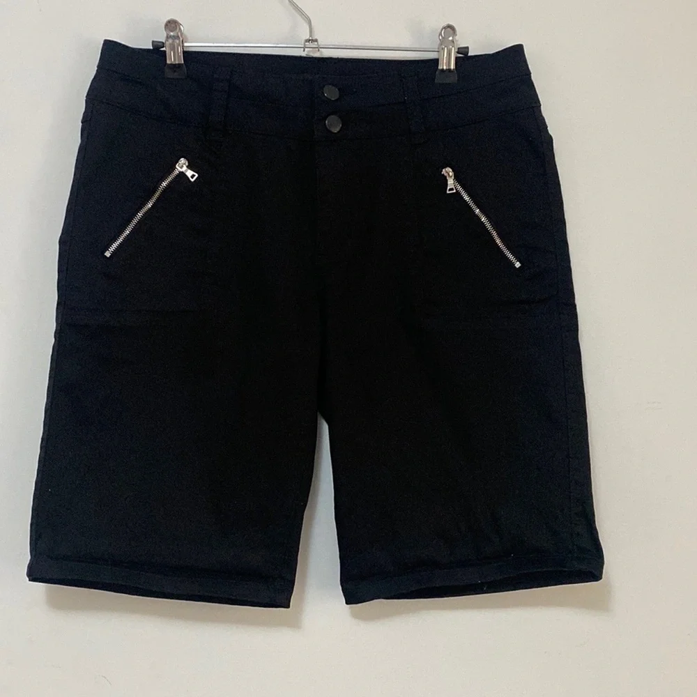 Just Jeans - Black Shorts - Size 12 - Picture 1 of 6